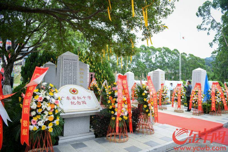 正果万安园内的广东省红十字纪念园,是专门为器官捐献志愿者设立的