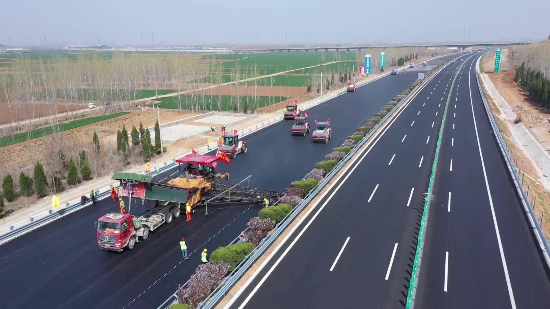 四标主体结构物施工完工!京台高速泰枣段改扩建预计10月通车