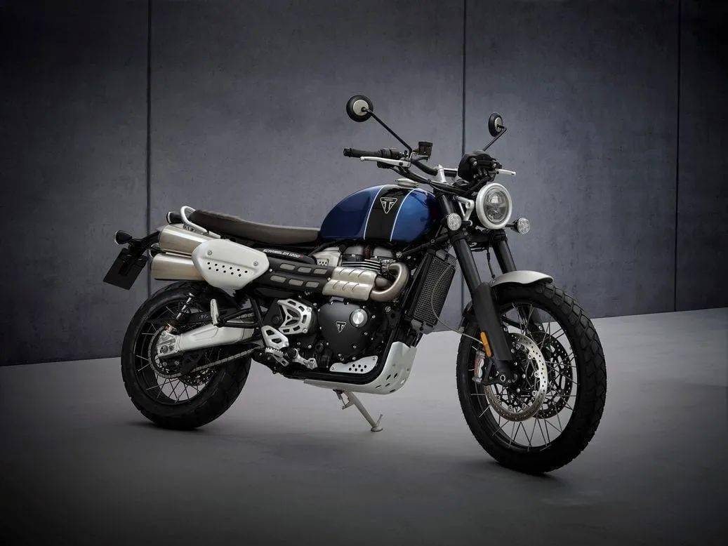 凯旋scrambler 1200 xc/xe 2022年款亮相,标配无钥匙启动