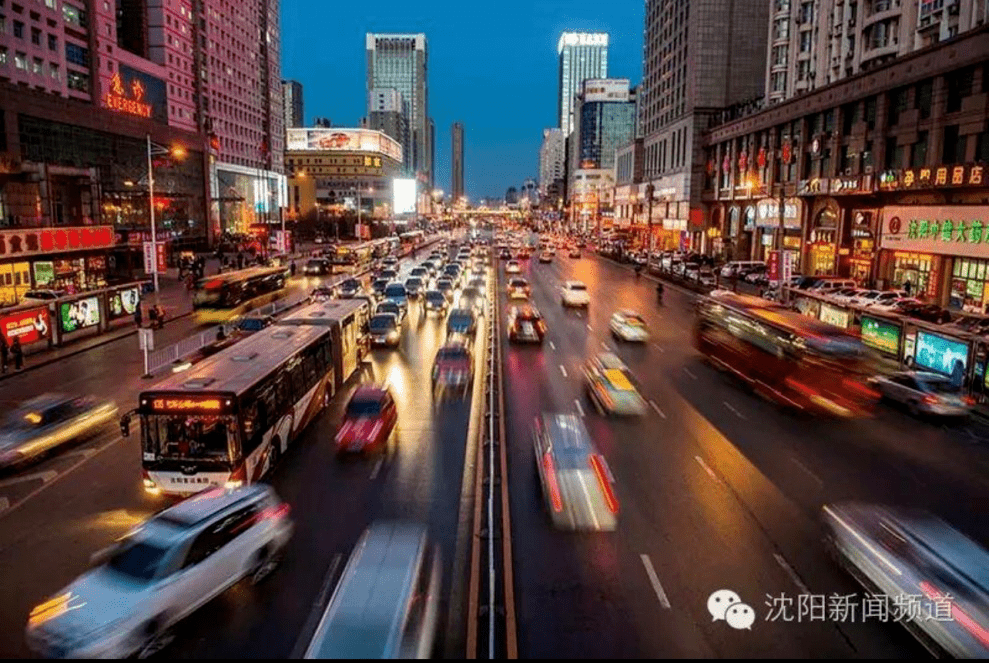 沈阳夜景 图片来源于网络