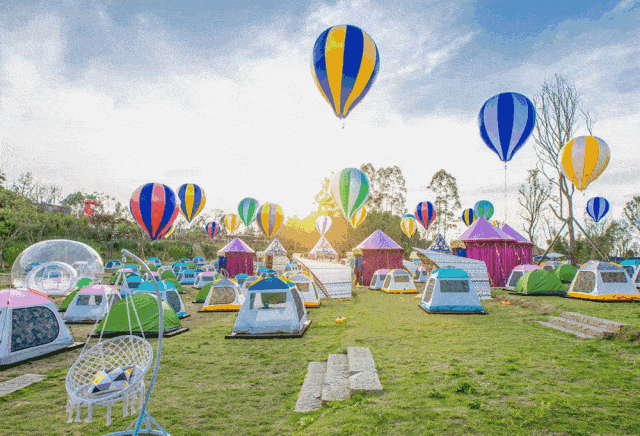 五一遂宁惊现超大热气球,全城免费招募飞行体验官!