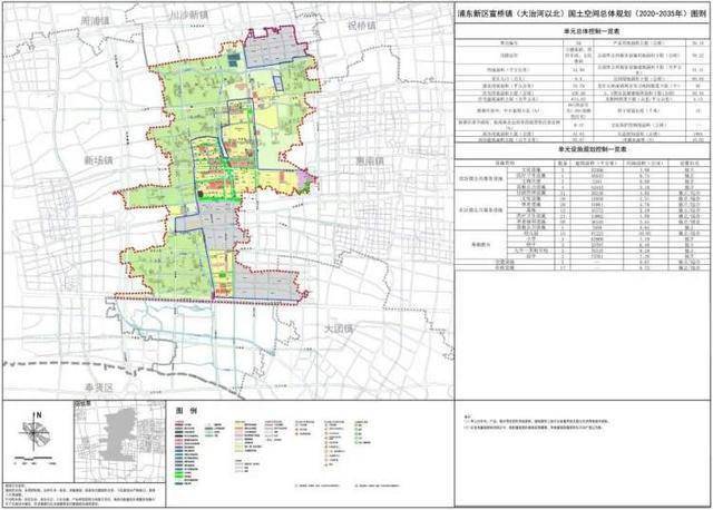 市民朋友们,《 浦东新区宣桥镇(大治河以北)国土空间总体规划(含近期