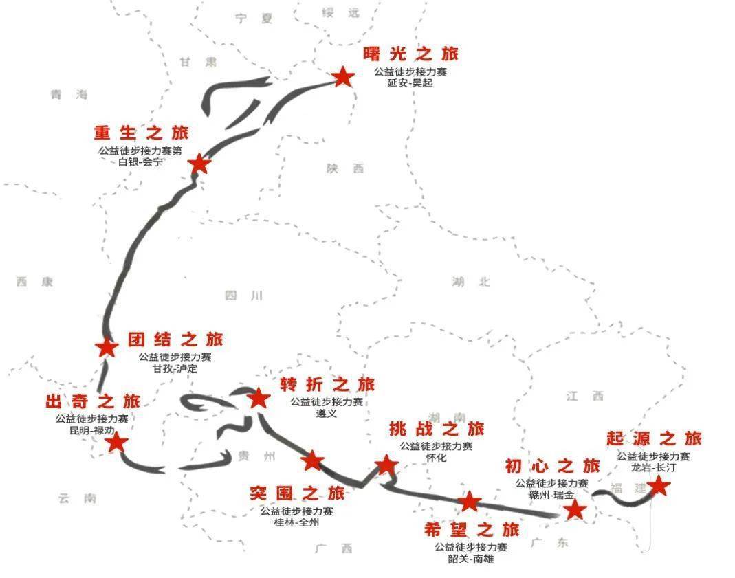 镇江开展民营经济领域"万人重走长征路公益徒步接力赛