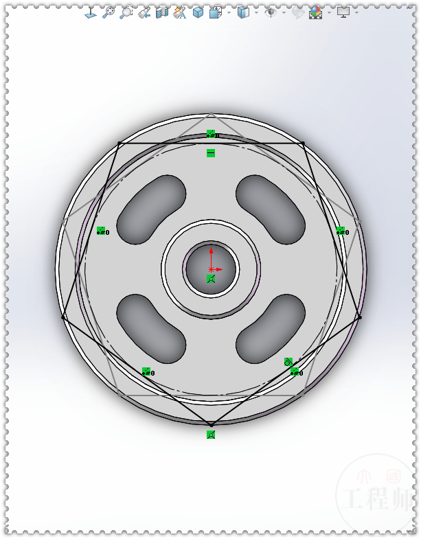 用solidworks画的圆柱凸轮