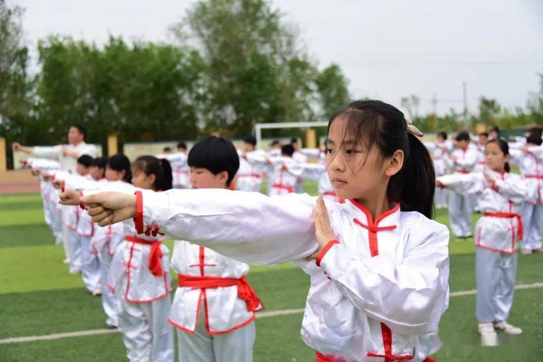邯郸:传统武术进校园,助力学生增强体魄