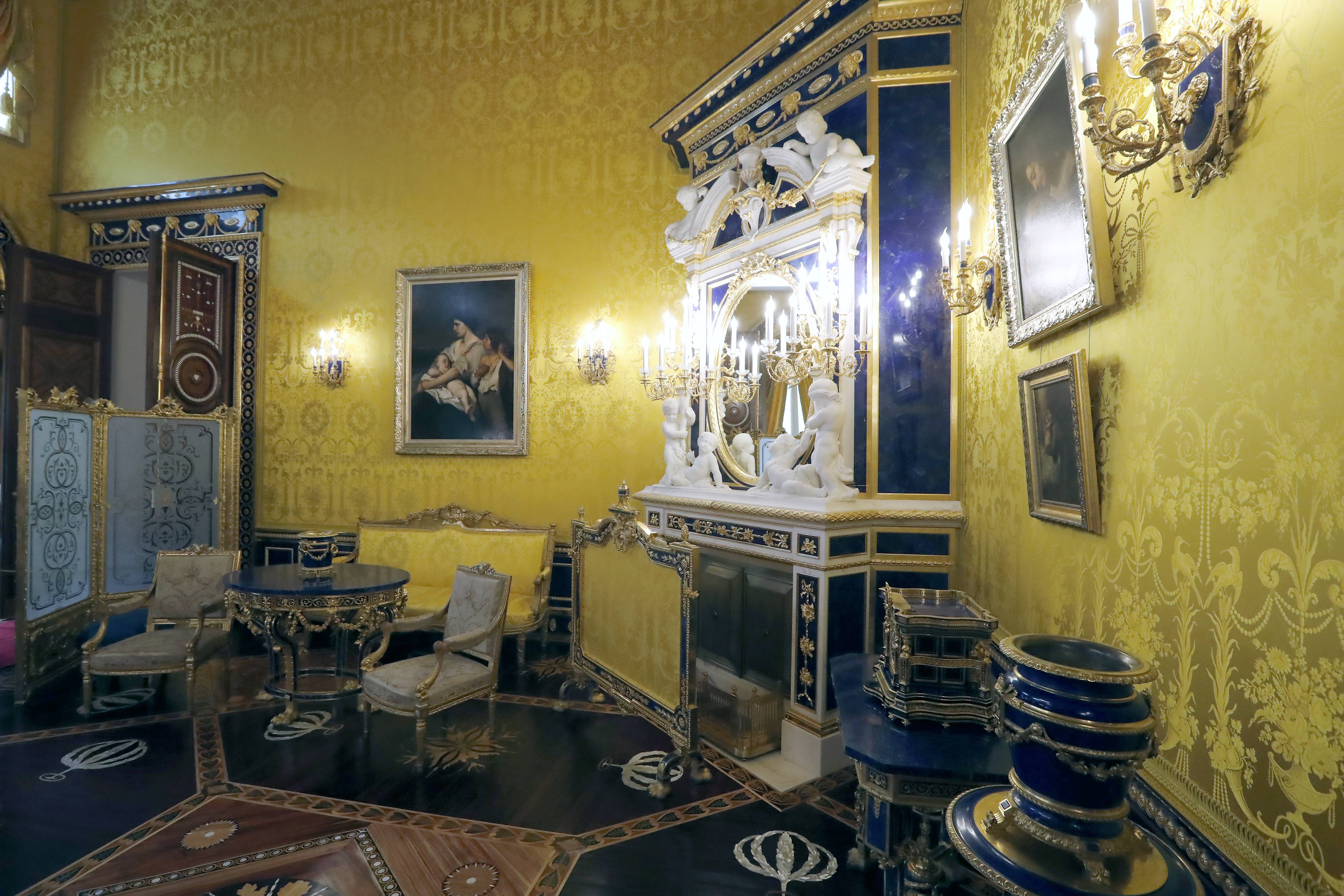 圣彼得堡叶卡捷琳娜宫里昂厅将重新开放