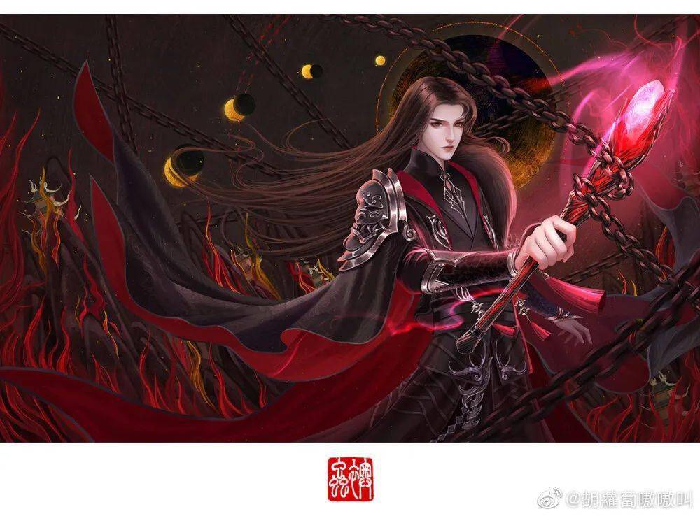 古风黑衣男子&女子壁纸 | 心中有丘壑,眉目做山河