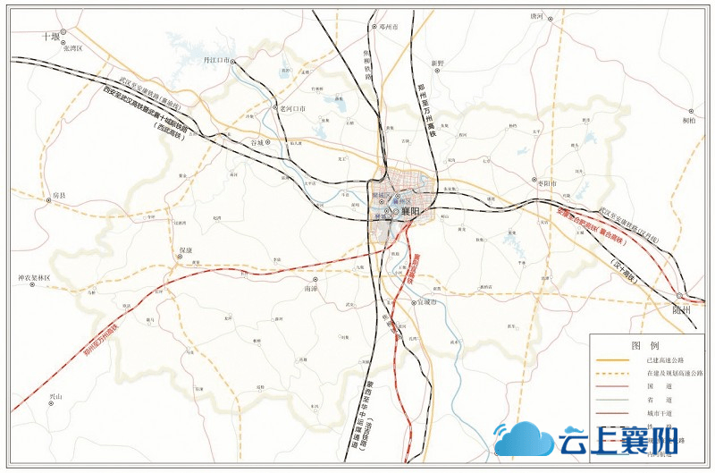 今日发布!襄阳高铁,公路,机场