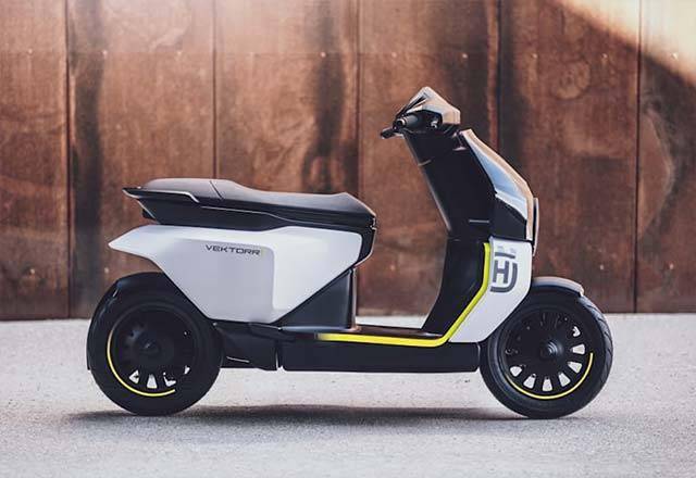 两轮新创车型husqvarna推出vektorr电动车