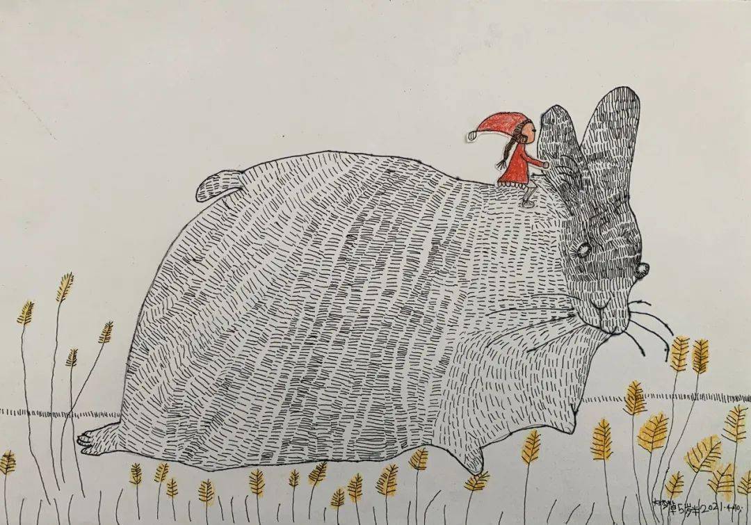 云征集 | "想象力大师"儿童插画大赛投稿作品精选(11)——"小小线描画