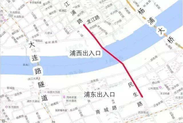 上海将新增三条越江隧道_龙水南路