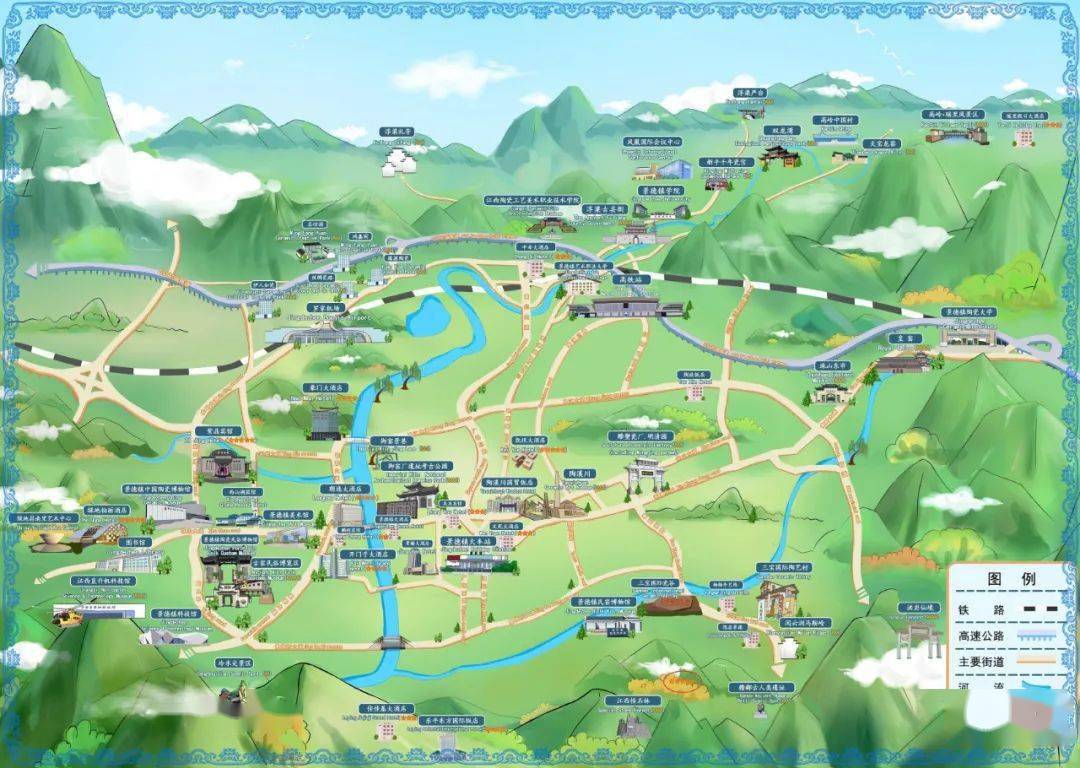 (来源:景德镇发布) 瓷都旅游一图全搞定!