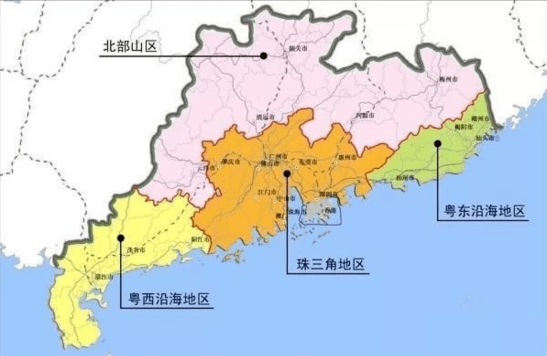 珠三角领跑四大区域齐发