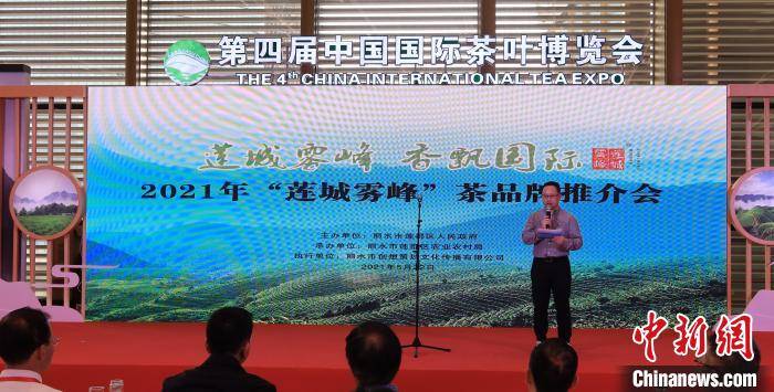 以茶史会友"莲城雾峰"亮相中国国际茶叶博览会