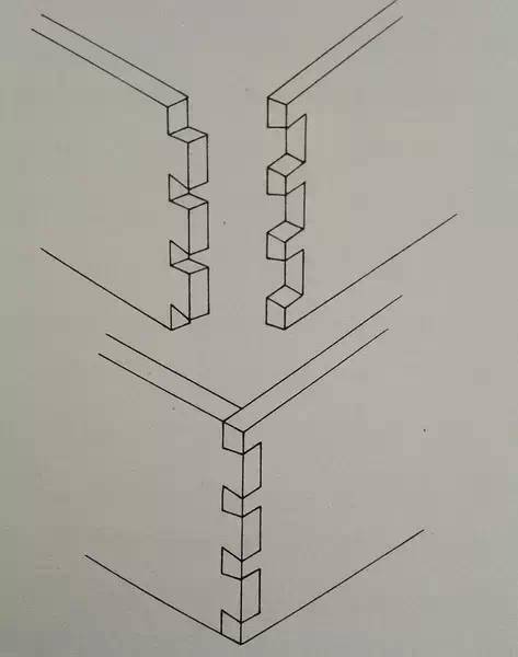 王世襄先生 手绘榫卯结构图