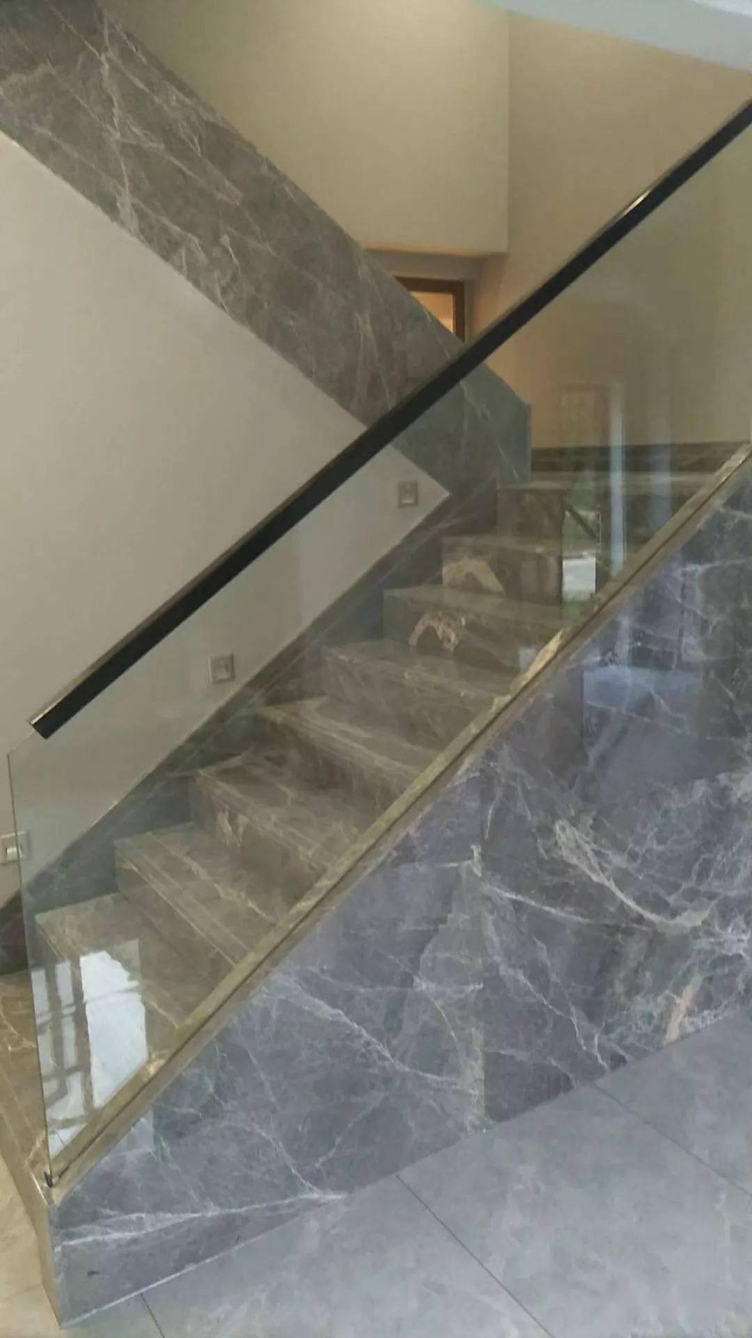靓丽时尚的灰色大理石楼梯,看完你就爱上了!