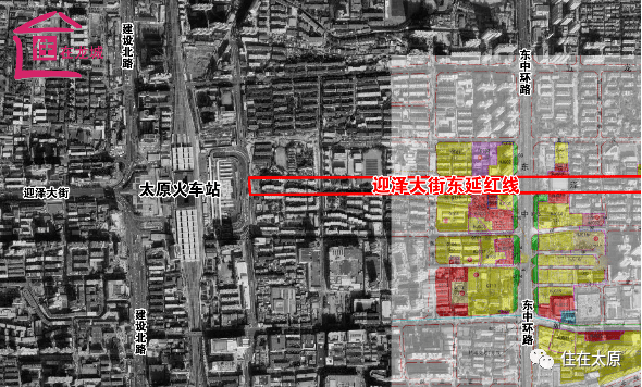 根据迎泽大街东延规划显示,迎泽大街东延将继续以