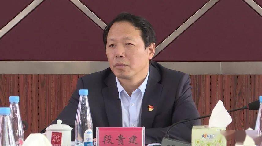 段贵建主持召开全县防汛工作调度会