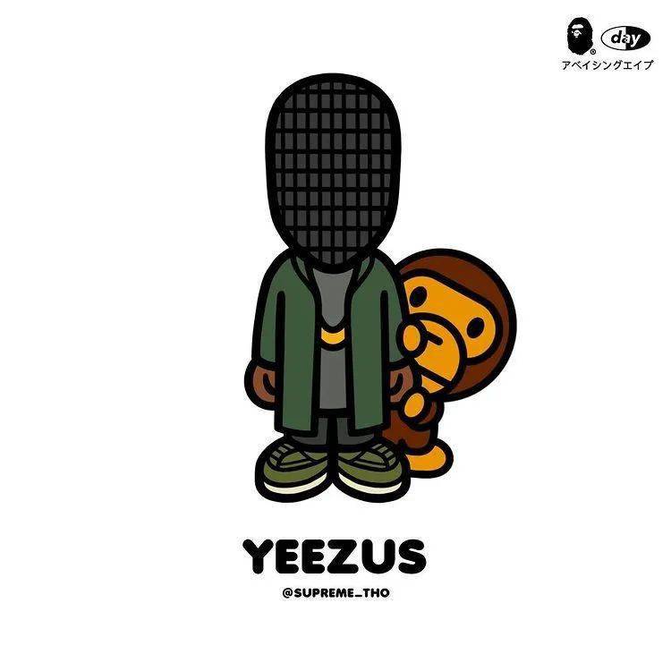 壁纸| 用 baby milo 记录下 kanye,rocky 等人各时期的造型变迁