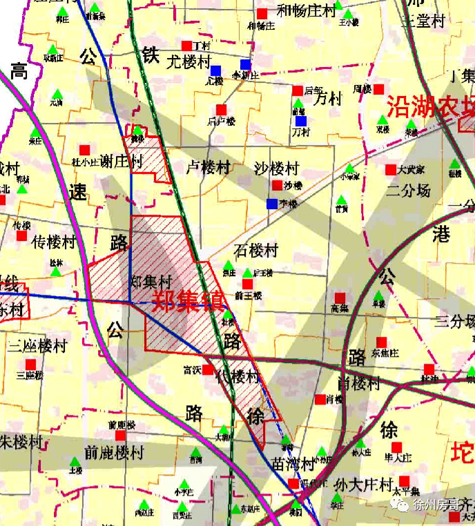 最新铜山区镇村布局规划公示搬迁撤并376个村庄