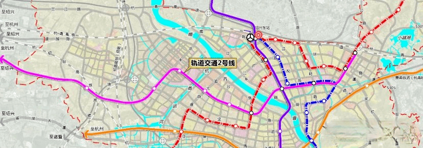 绍兴地铁2号线最新进度来了又有四个区间规划公示