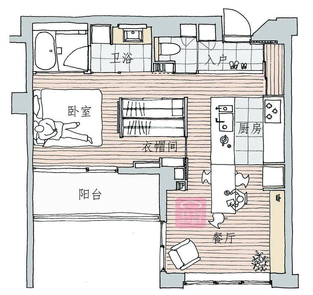 日本70后夫妻的52㎡住宅,低成本布置出最朴实的精致,好温馨