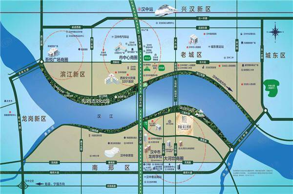 闭眼买好房汉江旁公园里滨江悦府为啥是改善置业汉中的香饽饽