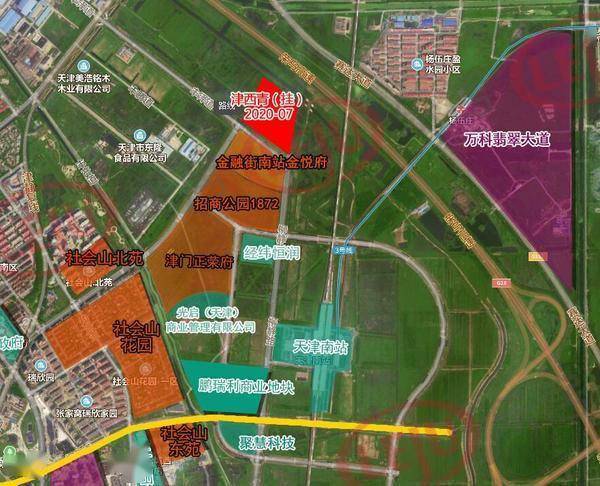 天津首次土地集中出让满月 正荣张家窝南站新盘规划亮相