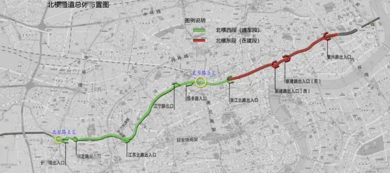 【伴公汀】历经6年多建设,上海北横通道西段今15时通车,缩短虹桥枢纽