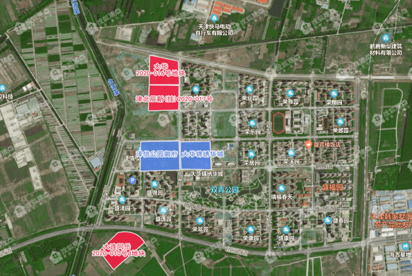 围观天津这三个地块释出新规划近3500套房源将上市