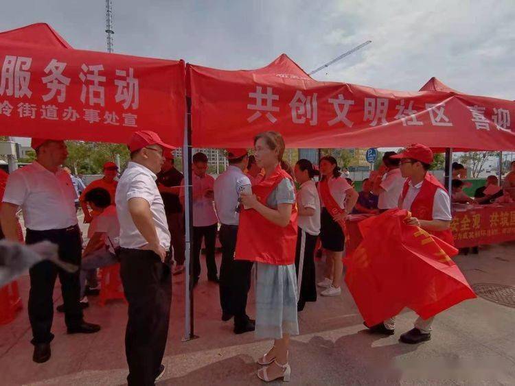 钟岭街道十里亭社区开展文明赣鄱行动新时代文明实践活动