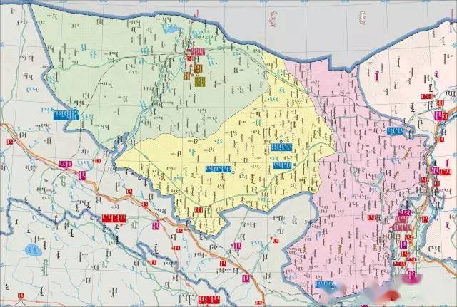 内蒙古自治区共辖12个地级行政区,包括9个地级市,3个盟,分别是