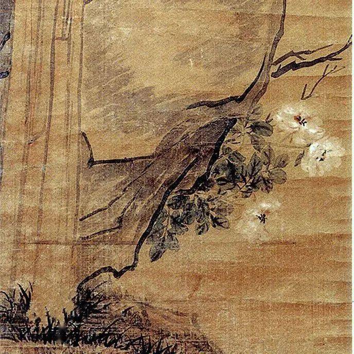李鱓蔷薇芭蕉图