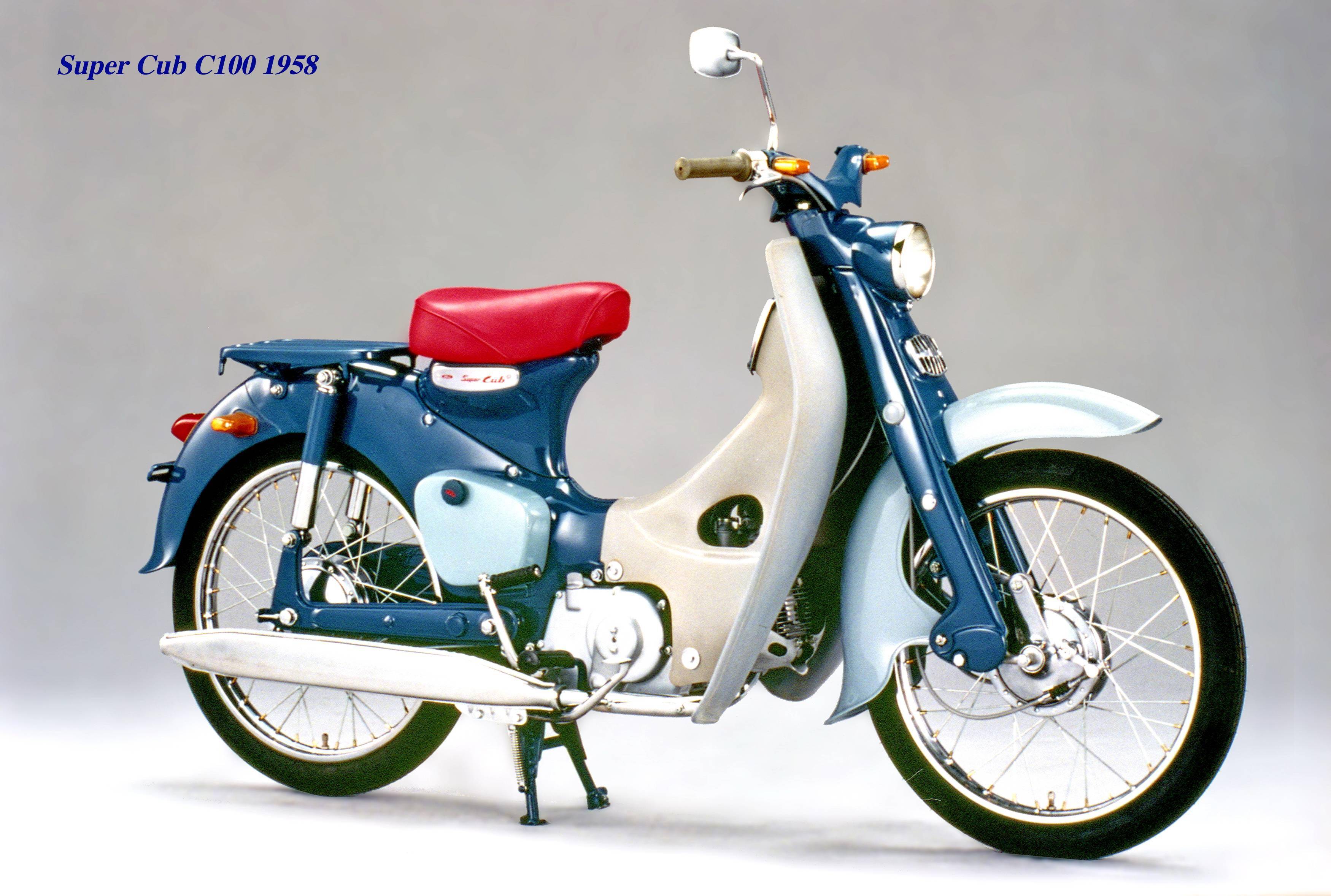 honda super cub 的小故事和远古简史