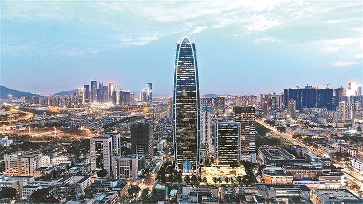 图为恒明珠国际金融中心.