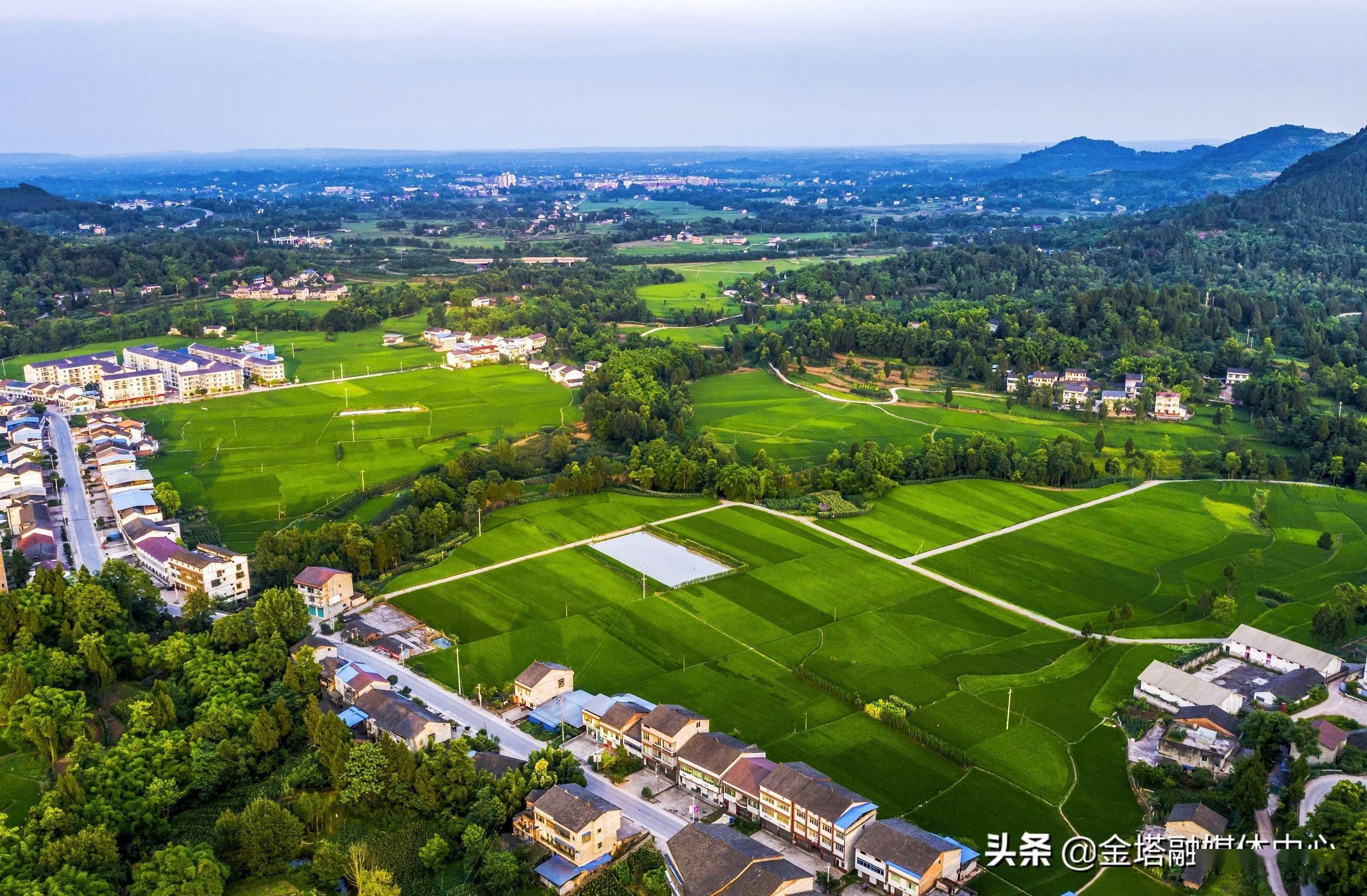 四川广安:绿色田园 美丽乡村