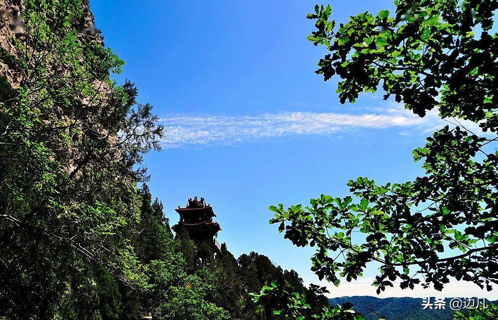 山西晋中石膏山风光