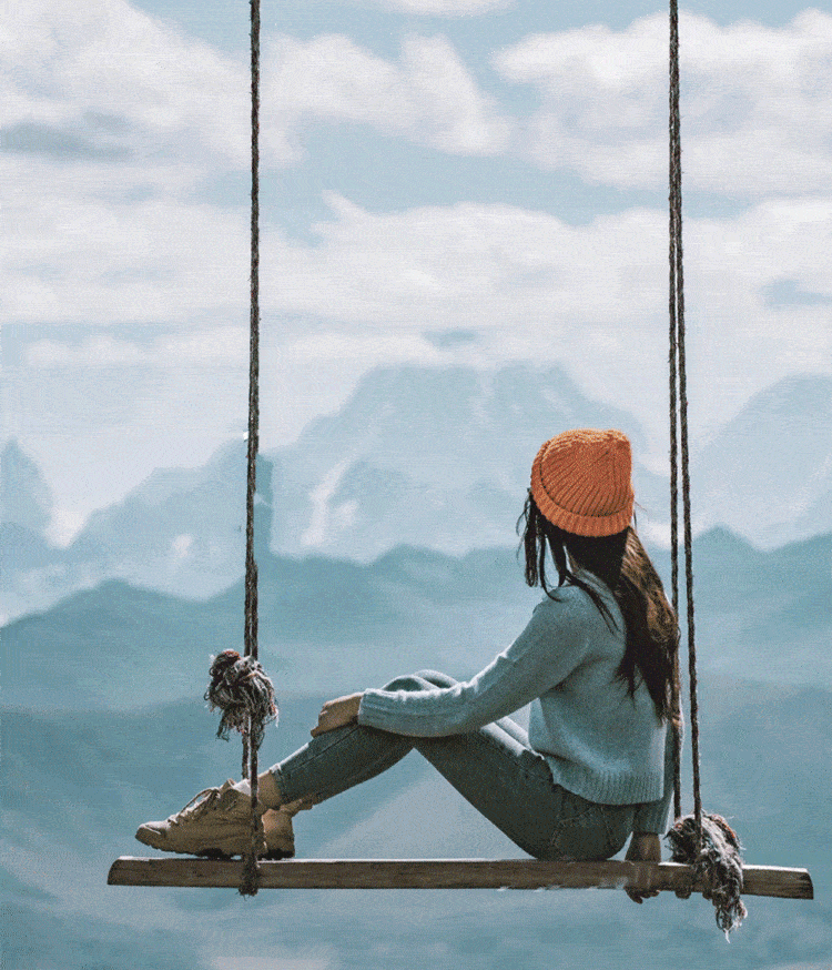 被《恰好是少年》带火的鱼子西,它可以360°环看雪山