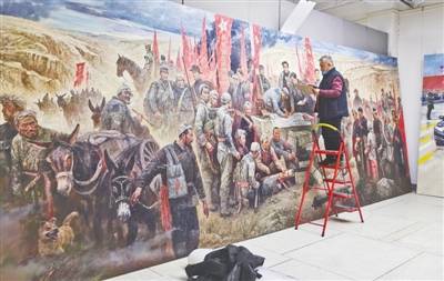 我省两幅画作入展中国共产党历史展览馆