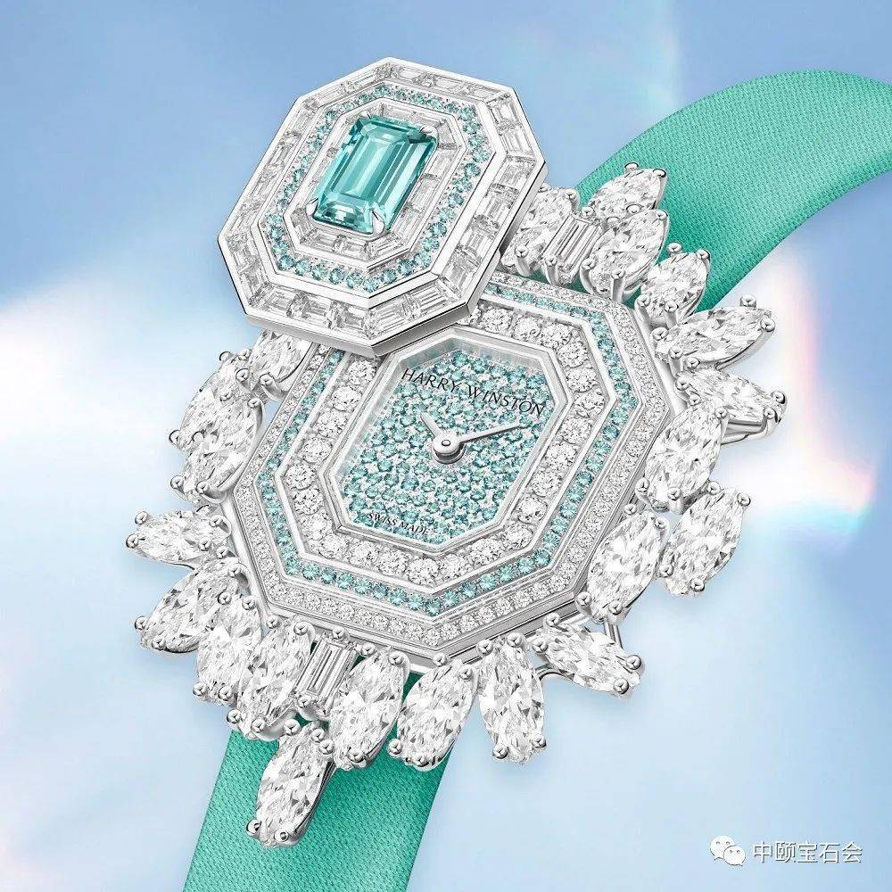 钻「时」之王 harry winston,「ultimate emerald signature 」高级