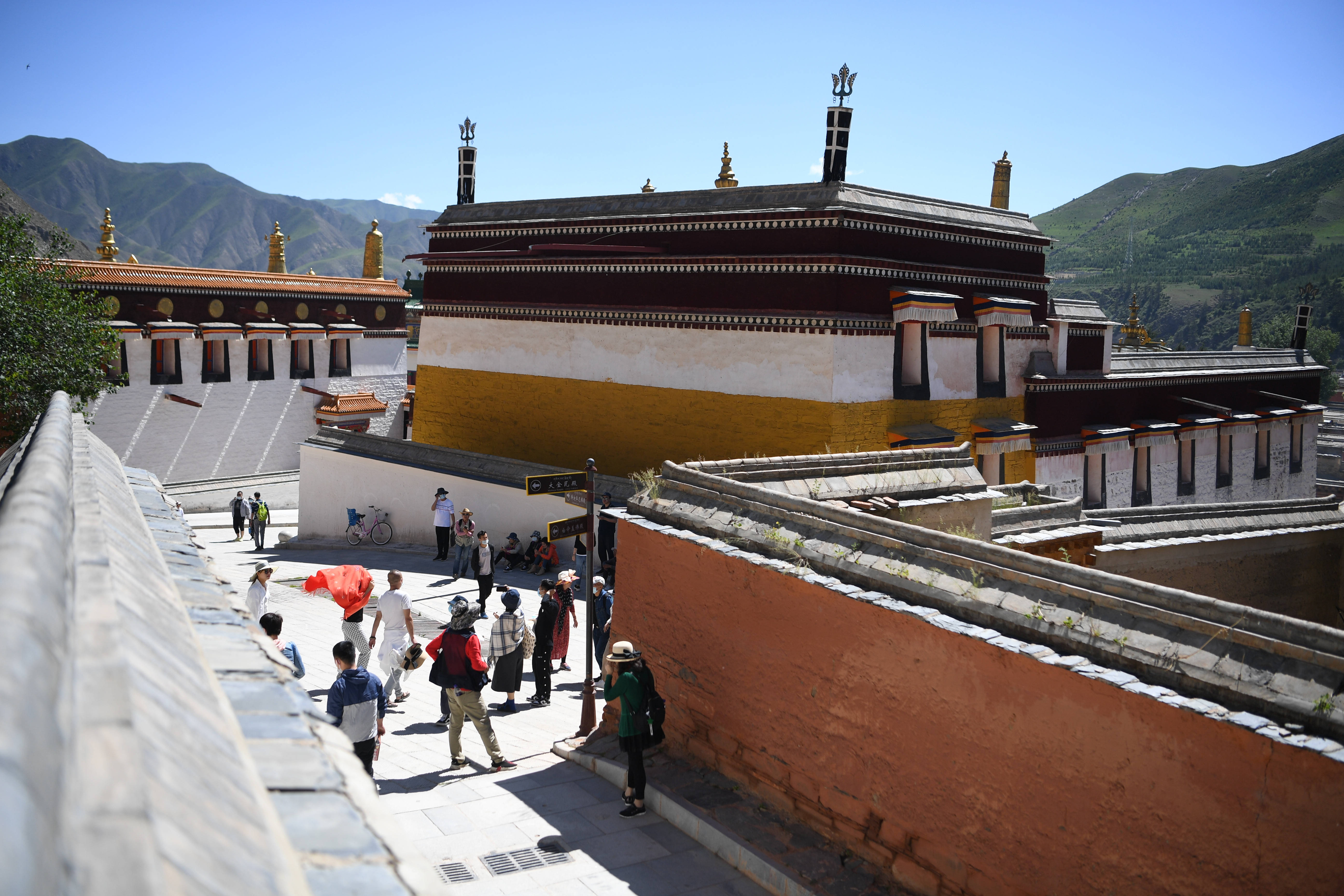 甘肃拉卜楞寺大规模整体保护修缮基本完工