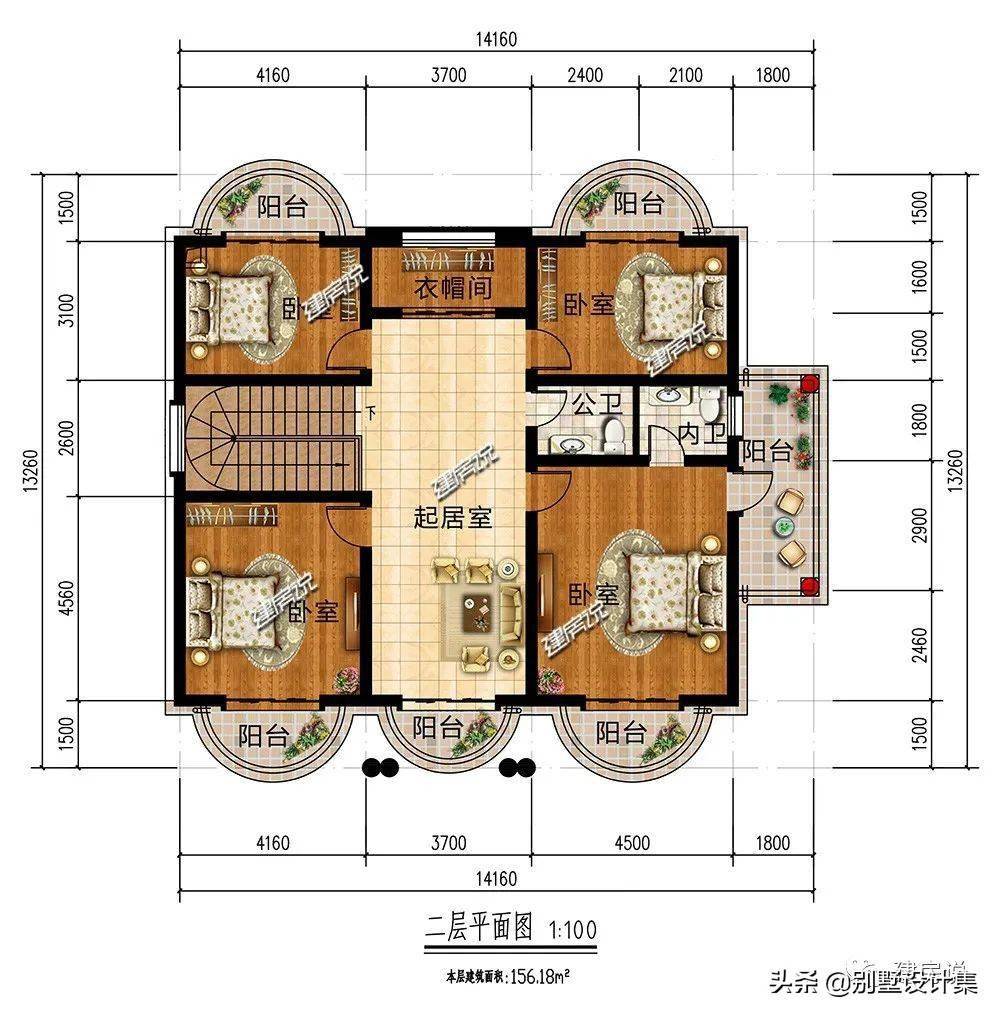 巴洛克别墅图纸3
