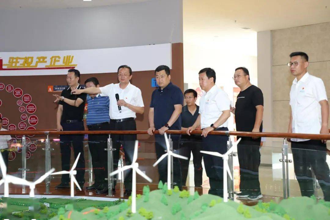 忻州市副市长耿鹏鹏调研督导原平市重点项目建设工作