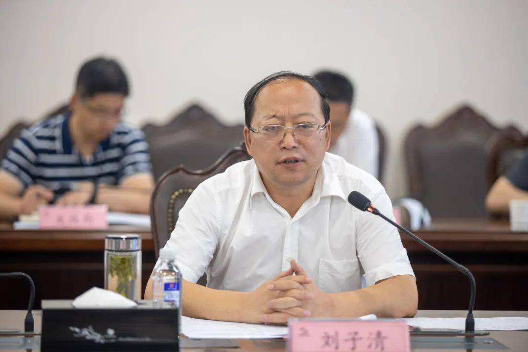刘子清表示, 武汉经开区是武汉工业经济的主战场.