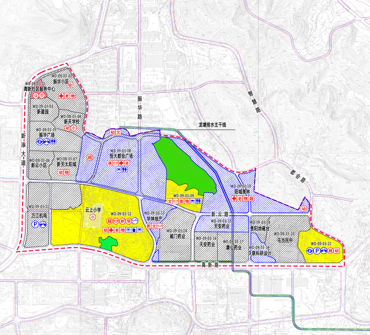贵阳乌当区多个单元最新地块规划方案出炉,涉及学校,养老院等
