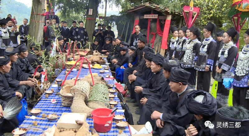 时隔七年,三都扬拱村水族再次迎来"敬霞节"