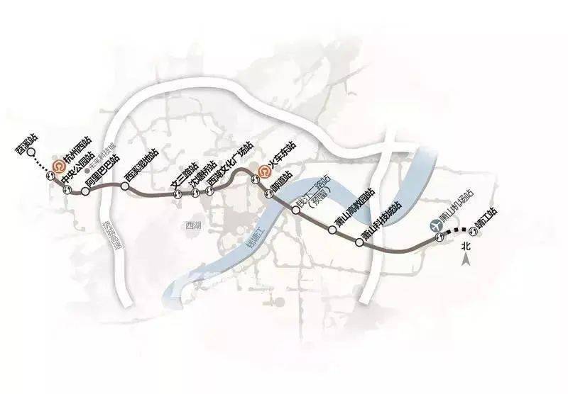 杭州机场快线明年6月开通未来可与地铁9号线换乘