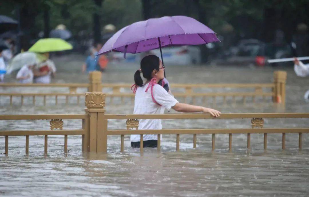 一组图看河南的暴雨有多大