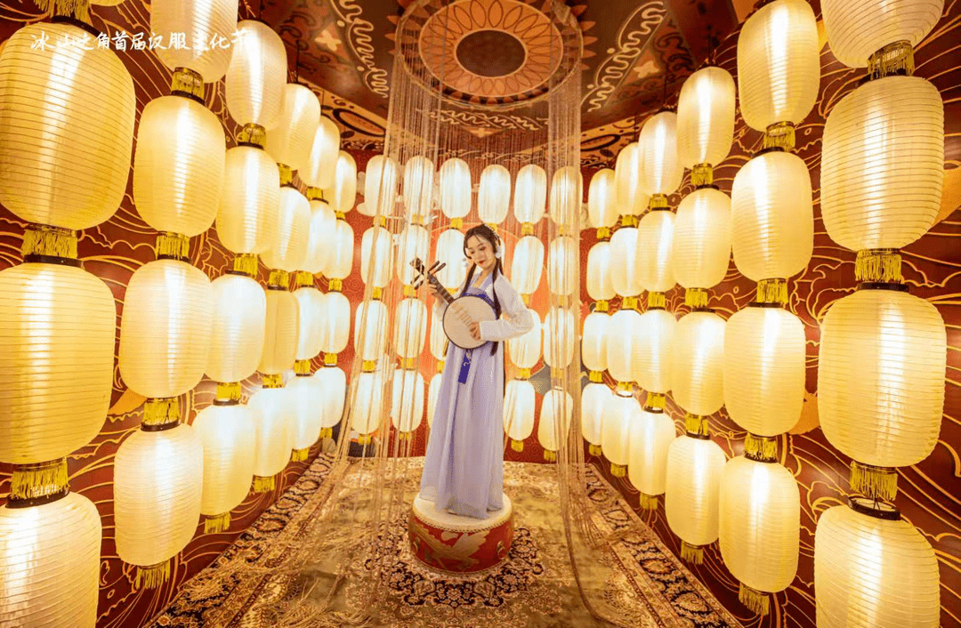 超繁华沉浸式古城夜游│第二届秦汉影视城古城灯光节7月30日绚丽开启