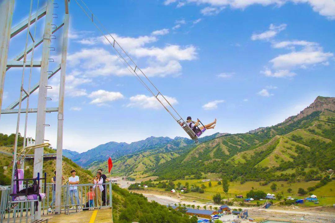 中华福寿山高空秋千